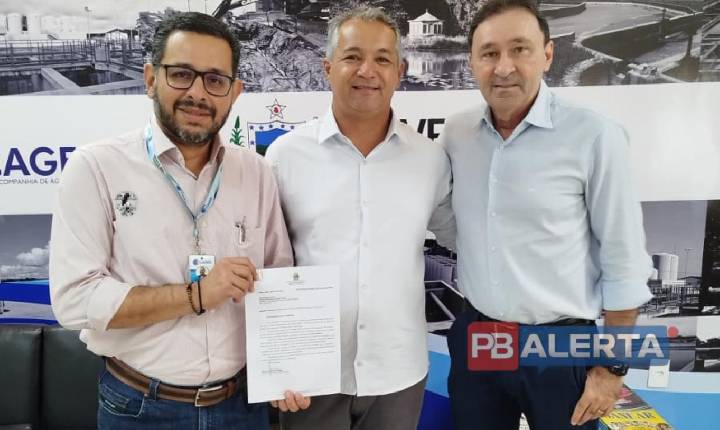 Depois de anos de luta, prefeito Gerôncio Júnior conquista adutora que levará água tratada ao povo de Ramada; obra começa em novembro