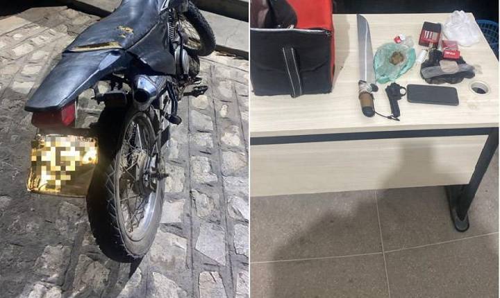 Dupla é presa por “delivery” de drogas durante ação da ROTAM na zona sul de Cajazeiras