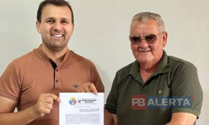 Prefeito Aldo Andrade garante fim da lama e poeira e assegura  mais de R$ 1 milhão para pavimentação de ruas e inicia nova fase de desenvolvimento em Bernardino Batista