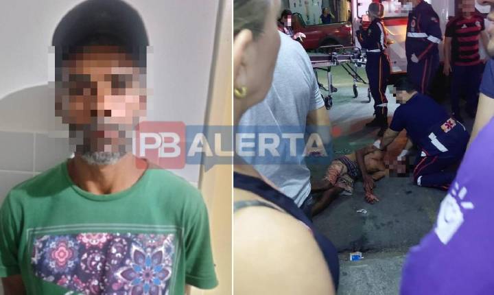 Tentativa de Homicídio em Sousa: Homem é esfaqueado e acusado com várias passagens em MG é preso em flagrante
