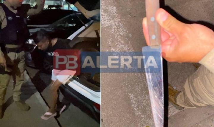 VÍDEO: Polícia Militar evita homicídio em frente à Rodoviária de Sousa; acusada usava tornozeleira