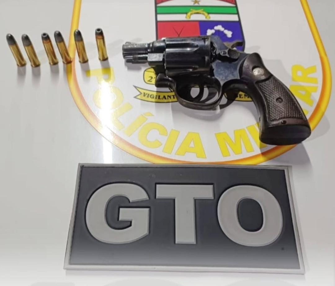 Abordagem do GTO termina em prisão por arma ilegal em Luís Gomes