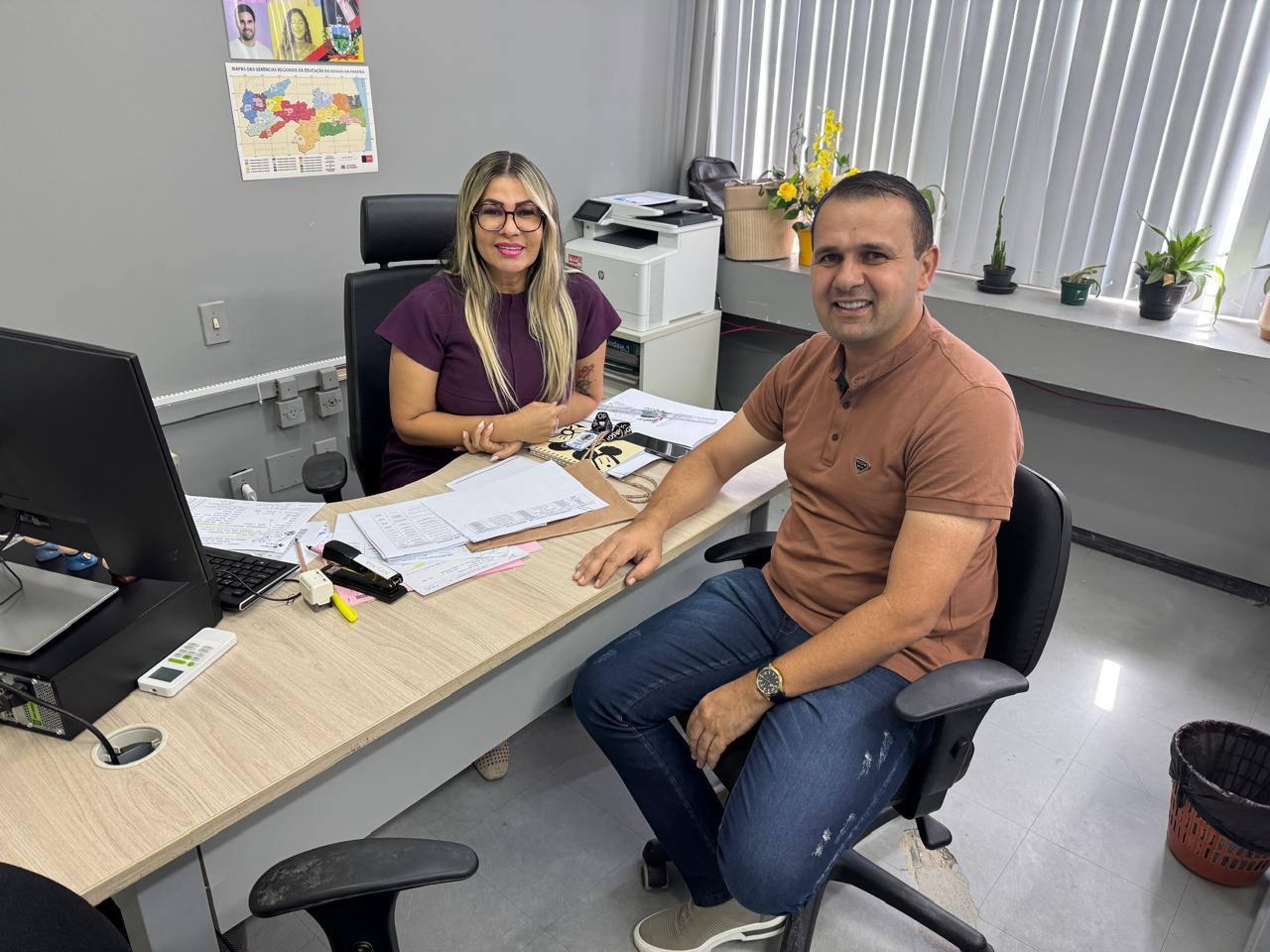 Aldo Andrade cumpre agenda na secretaria de Saúde e de educação do Estado em João Pessoa 