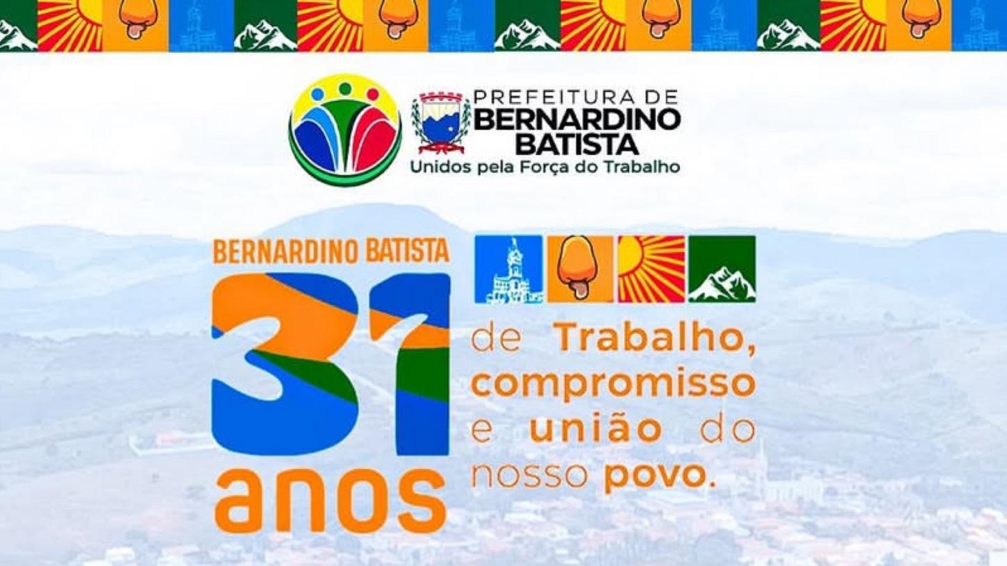 Festa de emancipação de Bernardino Batista terá Solange Almeida, Cavaleiros do Forró, inaugurações e muito mais; veja a programação completa