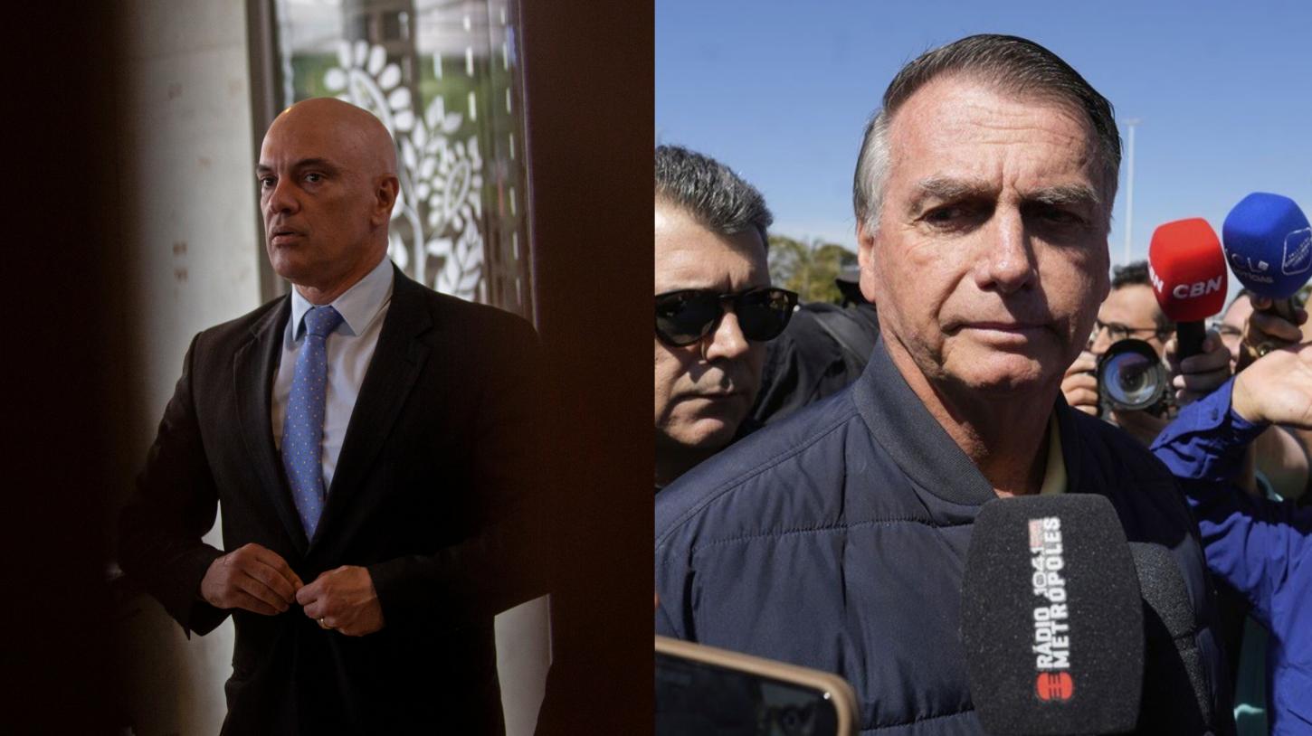 Moraes decreta prisão domiciliar de Bolsonaro