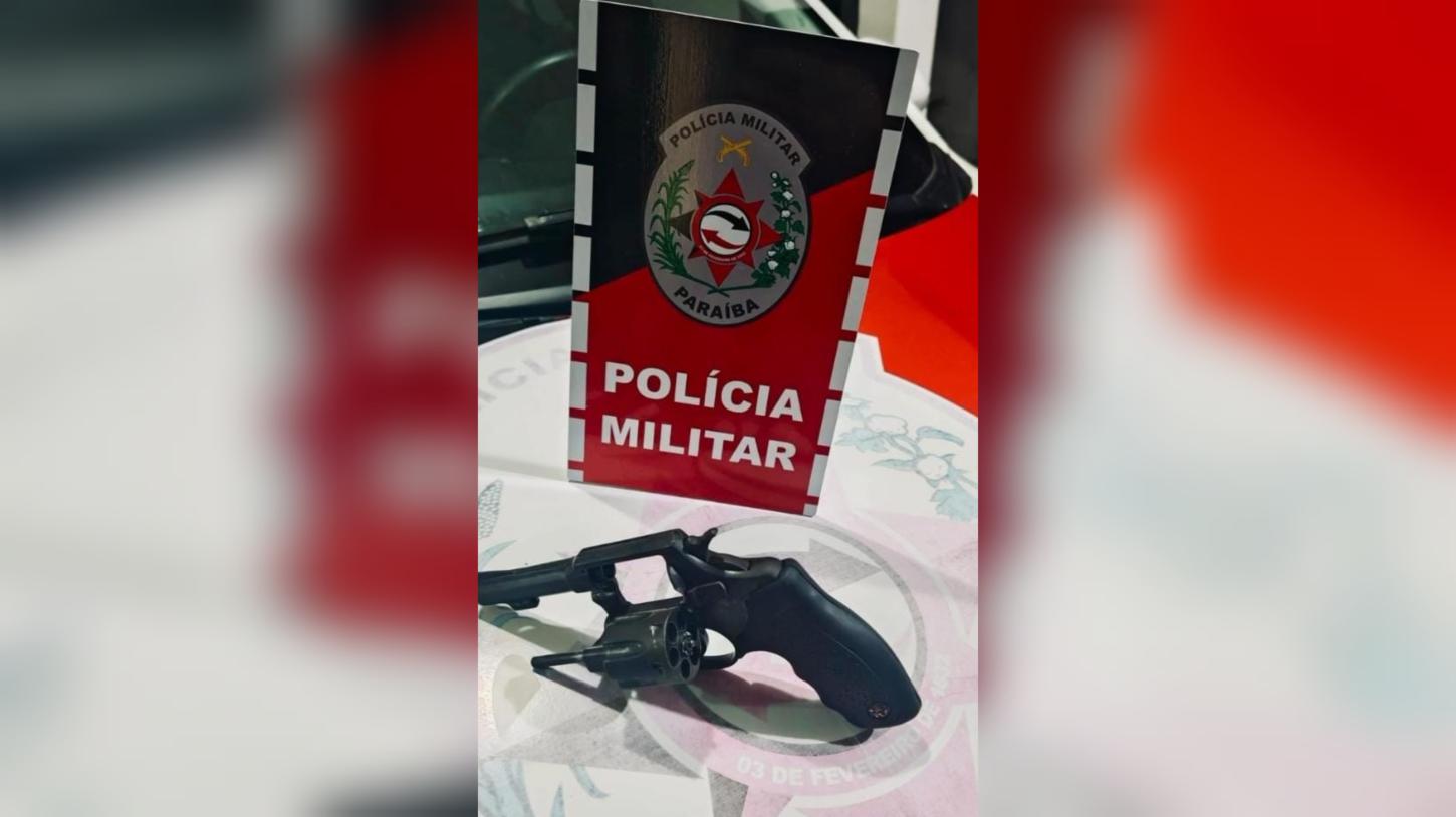 Polícia Militar apreende menor e arma de fogo durante operação em Coremas