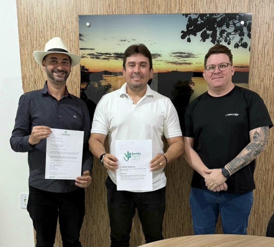 Sousa dá passo histórico para se tornar Cidade Inteligente com adesão ao Programa Sertão Digital