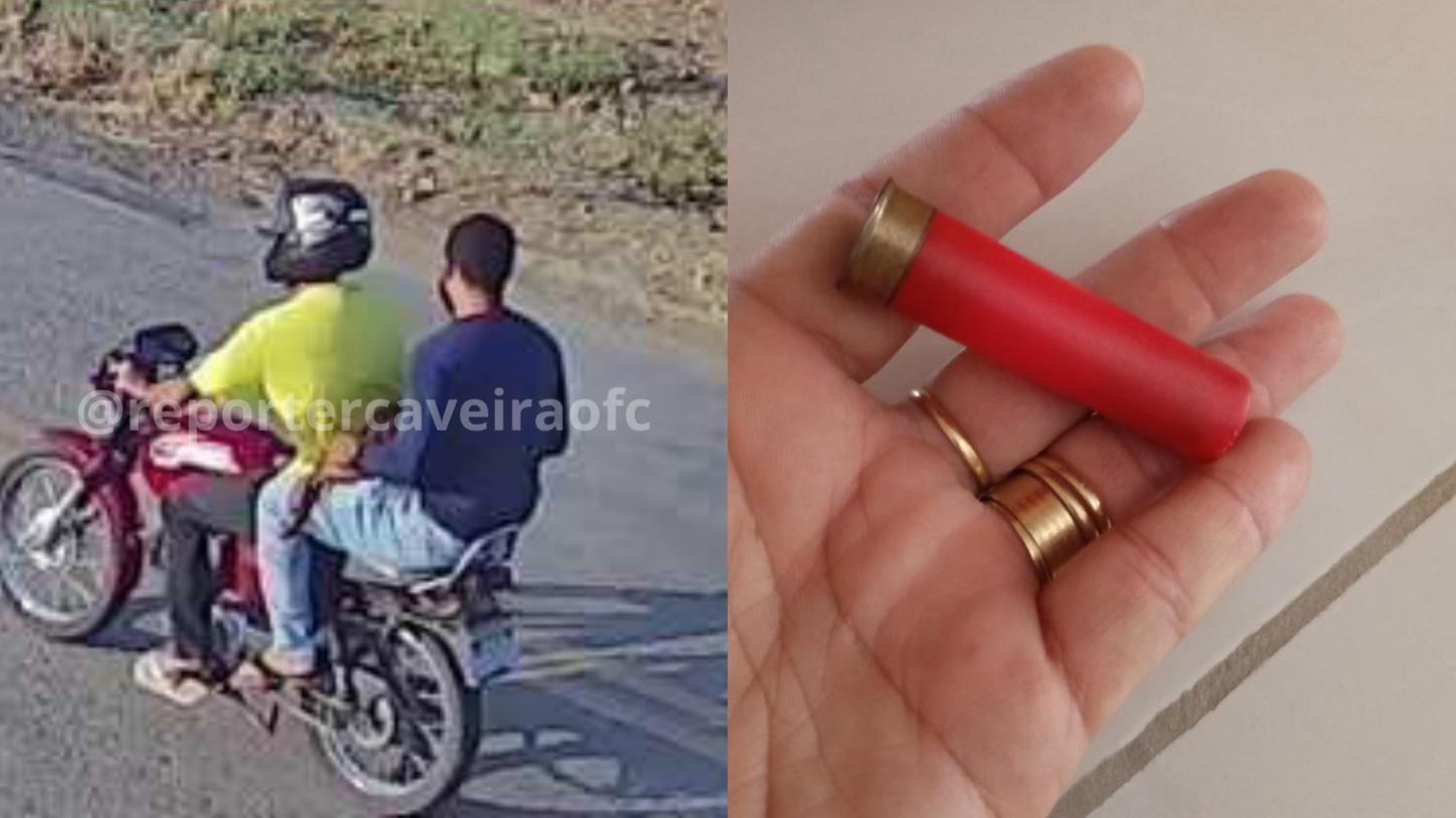 família é alvo de tentativa de assalto na zona rural de santa cruz; dupla rouba moto e foge da polícia