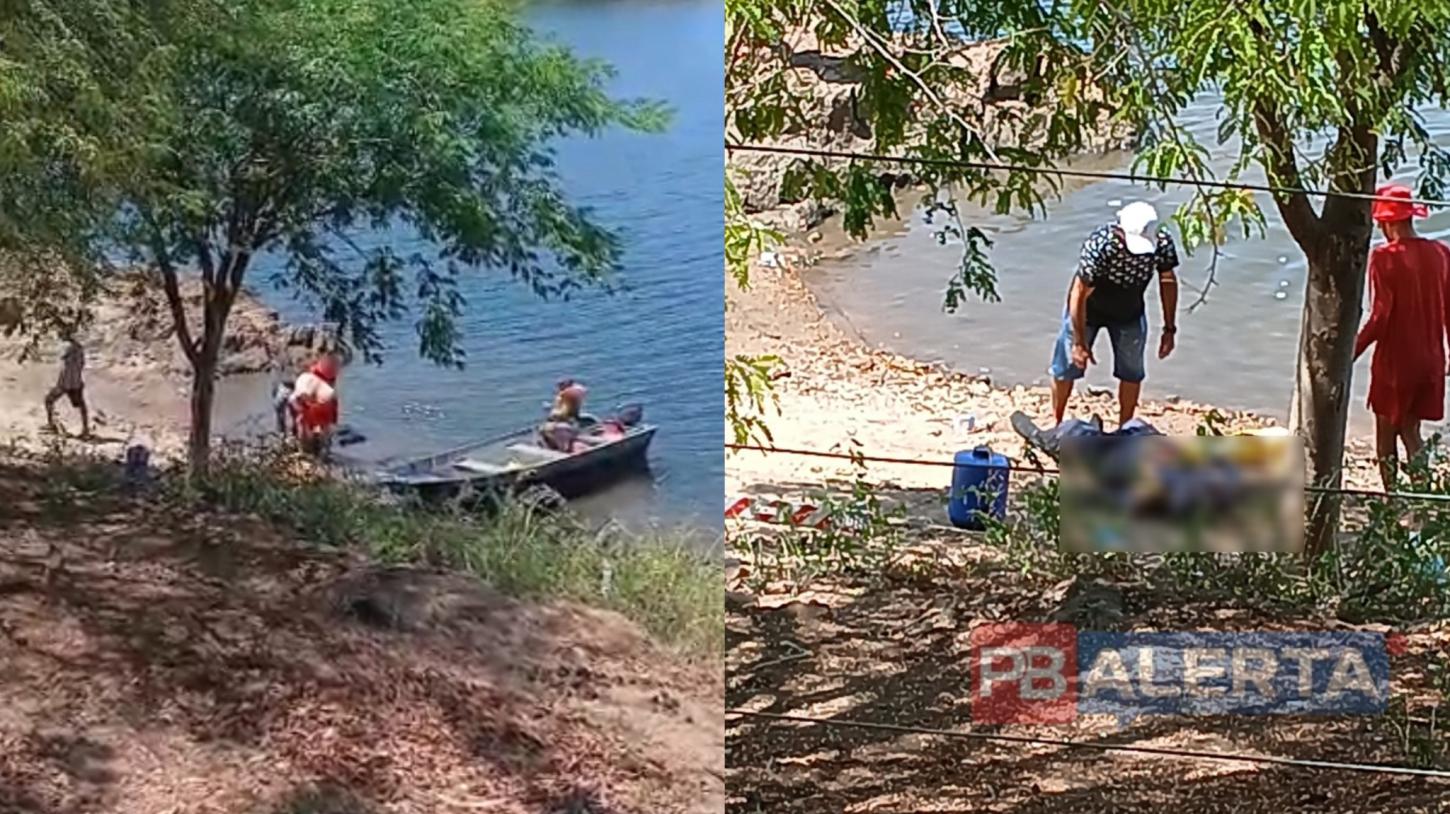 VÍDEO: Corpo de jovem desaparecido após acidente com caiaque é encontrado no Açude de São Gonçalo, em Sousa
