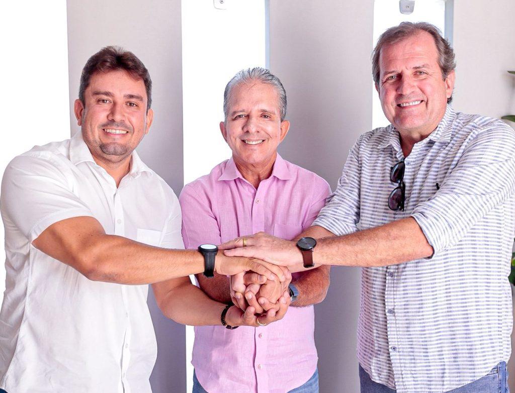 Helder e Tyrone anunciam apoio à pré-candidatura de senador de Nabor Wanderley