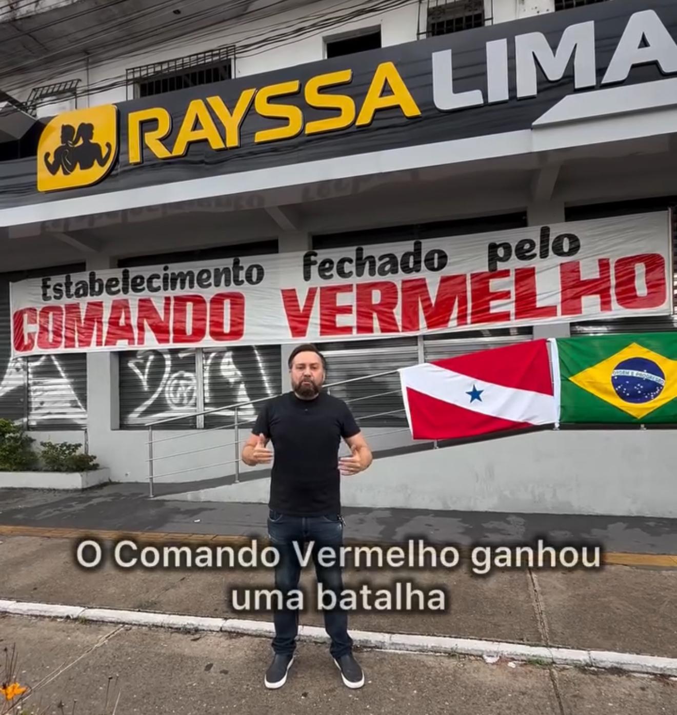 Academia é fechada por ordem do Comando Vermelho em plena COP30 em Belém do PA