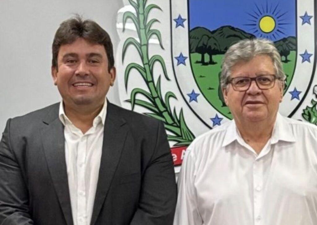Prefeito de Sousa diz que João Azevêdo merecia ser ‘eleito senador por aclamação’ e o classifica como ‘o melhor da história da Paraíba’