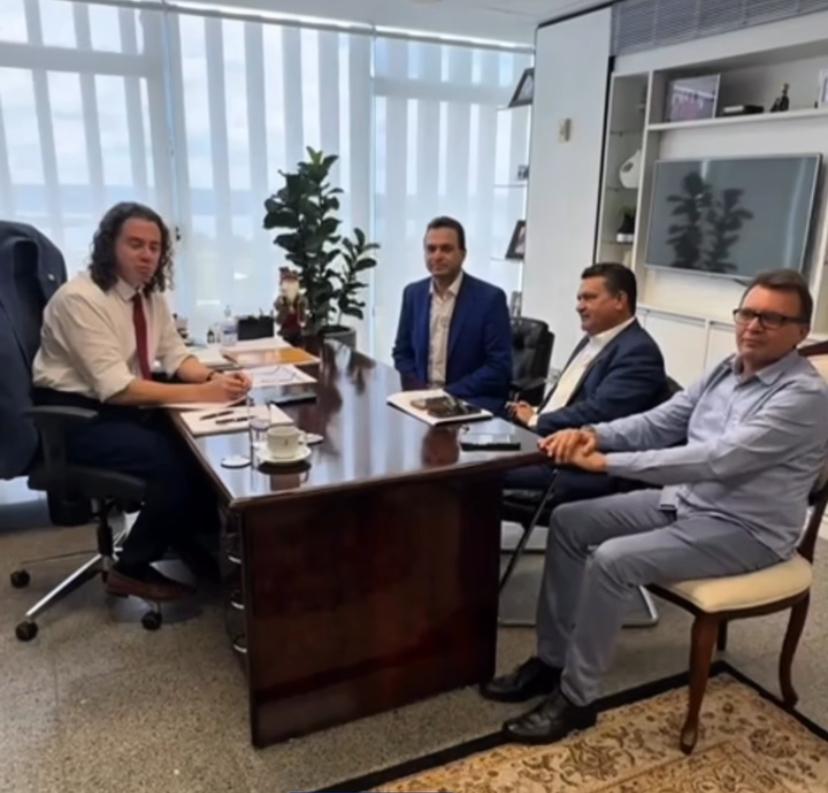 Prefeito de Triunfo cumpre agenda em Brasília e busca novos recursos para o município e garante avanço na liberação da reforma do Açude de Gamelas
