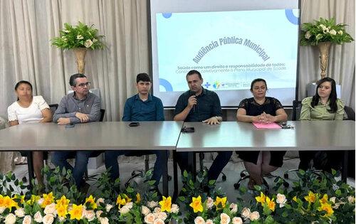 Prefeitura realiza audiência pública e debate a Saúde em Bernardino Batista