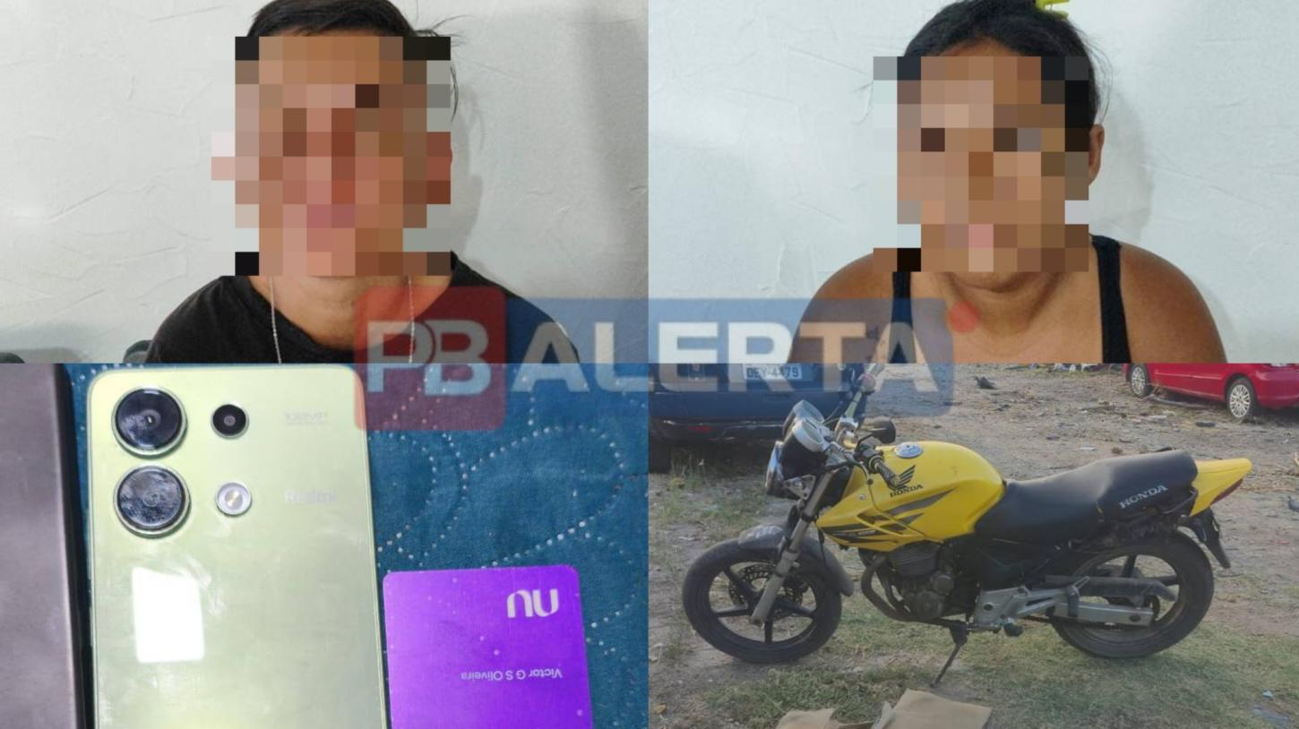 Mesmo fora de serviço, sargentos do ROTAM agem com rapidez, interceptam assaltante e prendem dupla após roubo e uso de cartão em Sousa