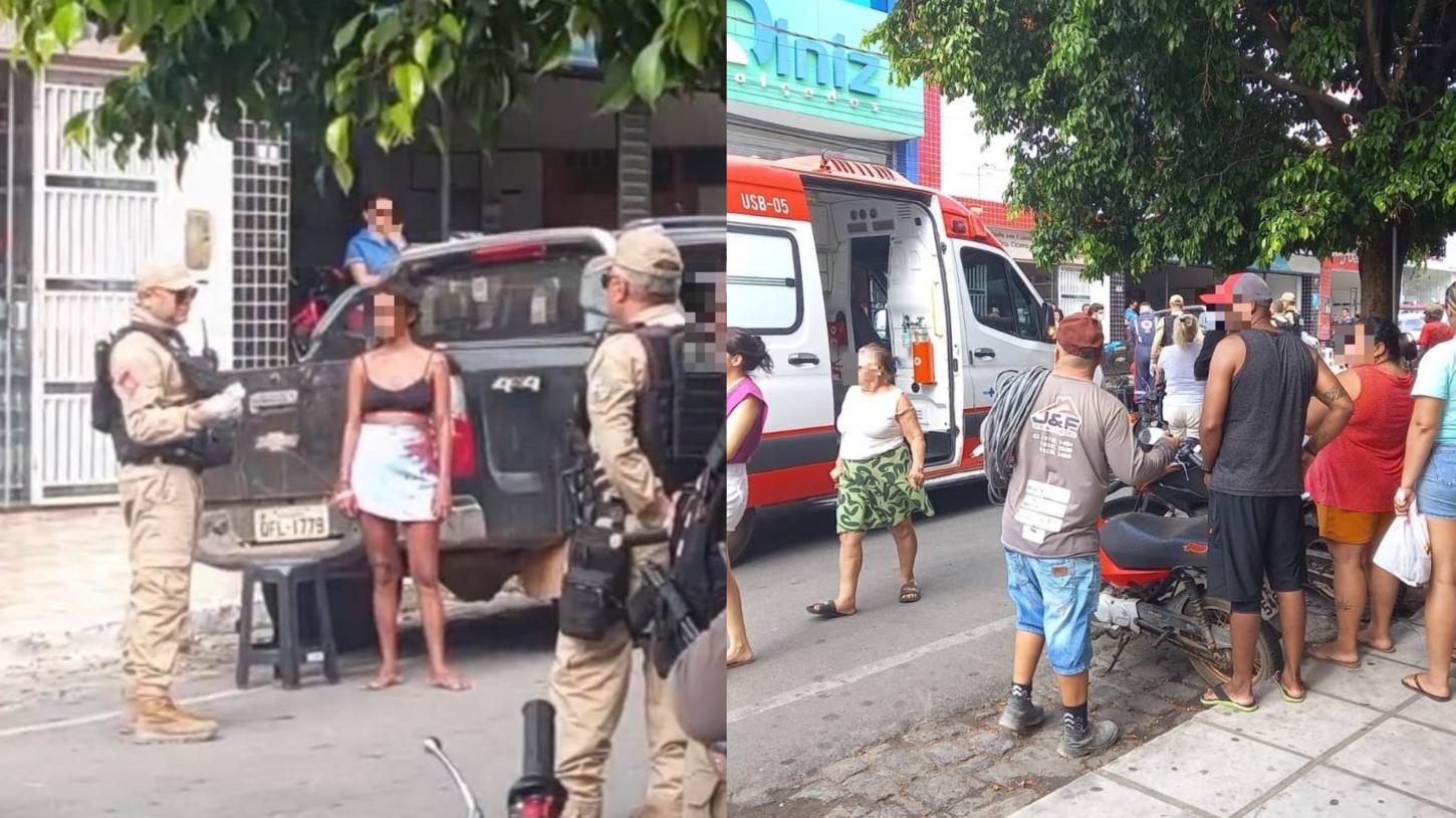 Tentativa de homicídio é registrada no Centro de São José de Piranhas; mulher é presa em flagrante