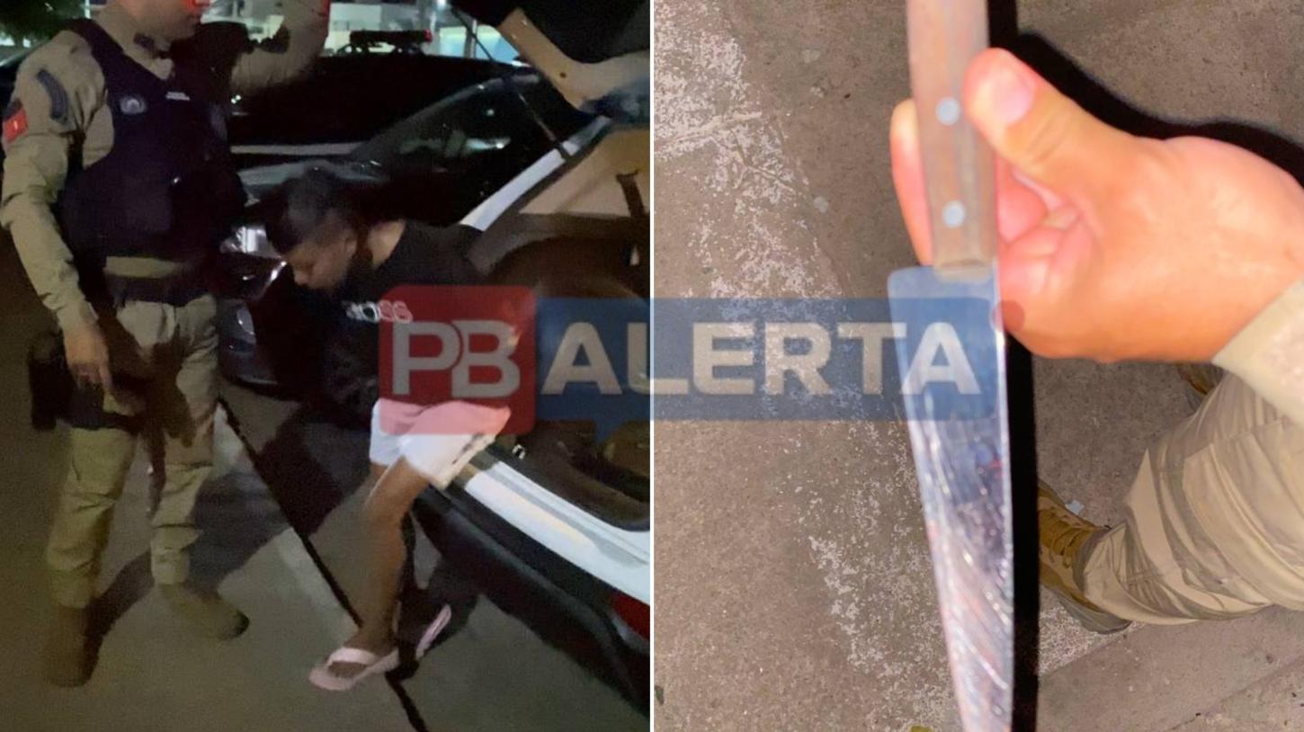 VÍDEO: Polícia Militar evita homicídio em frente à Rodoviária de Sousa; acusada usava tornozeleira