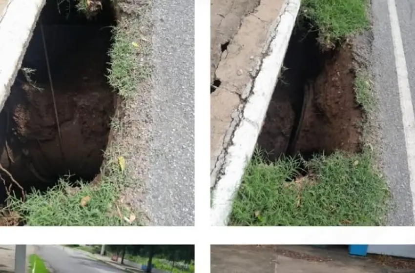 Cratera interdita saída de Aparecida para São Francisco e tráfego é desviado na PB-359