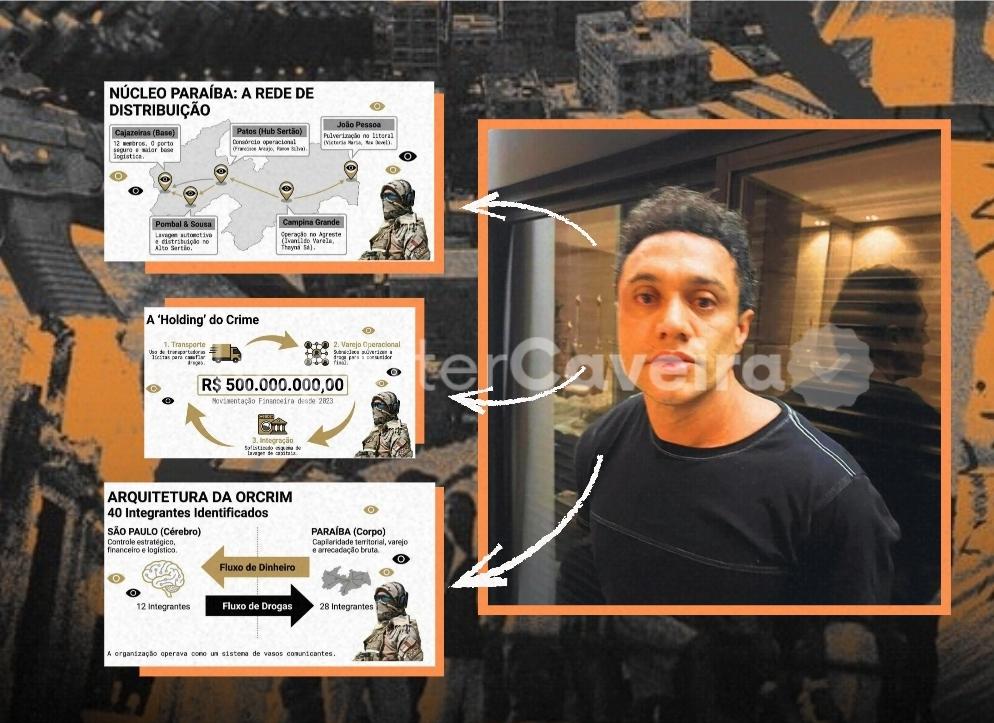 EXCLUSIVO: Quem é “Chocô”? Cajazeirense sai do crime comum e se torna “hub” do narcotráfico no Nordeste
