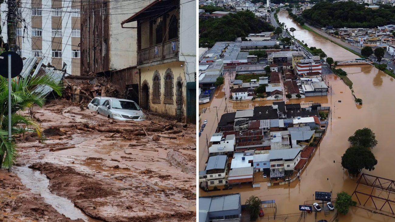 Tragédia em MG: número de mortos passa de 20 após chuvas históricas; veja cidades atingidas