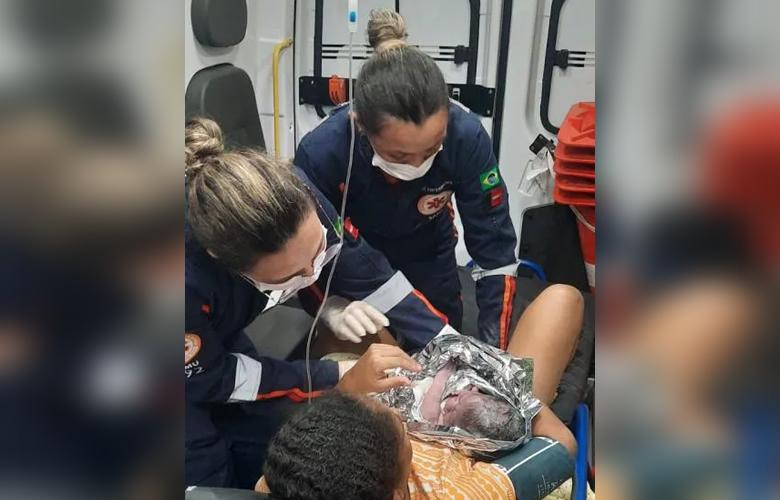 Bebê nasce em ambulância do Samu na rodovia PB-400, no Sertão da Paraíba