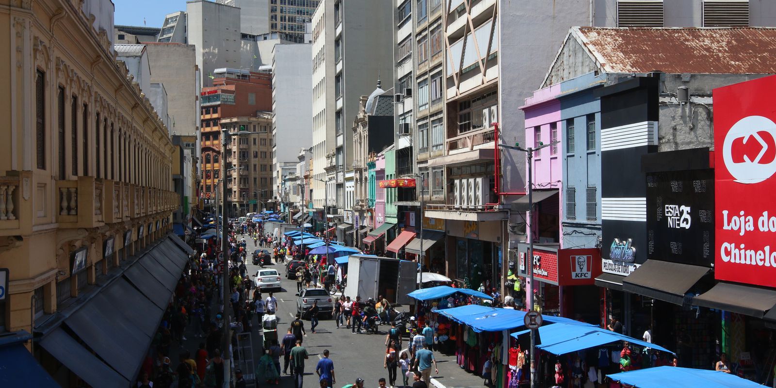 São Paulo abriga mais de 12,6 mil trabalhadores ambulantes