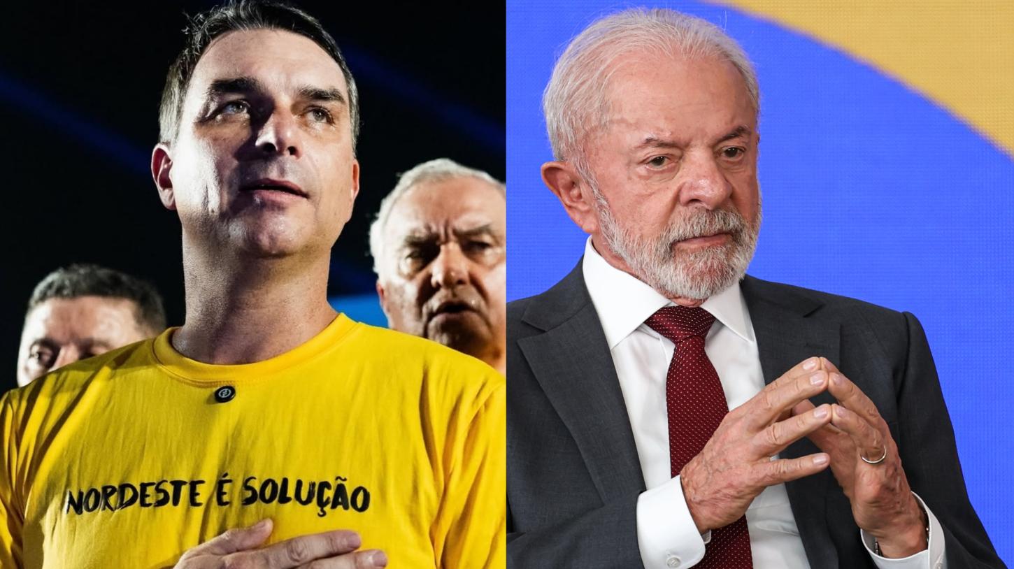 Flávio Bolsonaro aparece à frente de Lula no segundo turno, aponta pesquisa Atlas/Intel