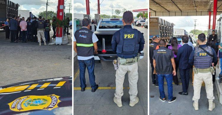 Força-tarefa de mobilização nacional fiscaliza postos de combustíveis na Paraíba