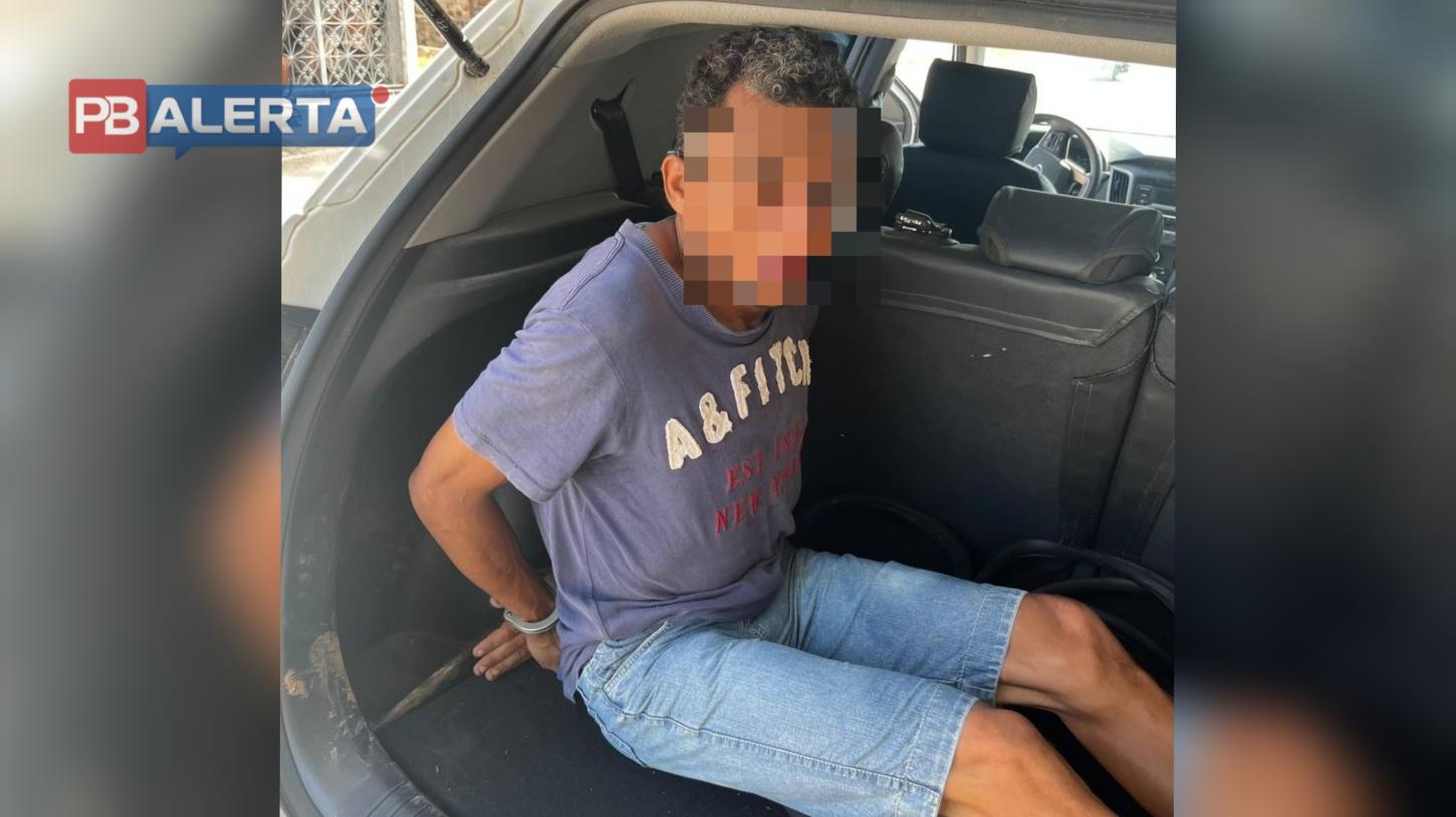 Homem de 35 anos com Mandado de prisão em aberto é preso pelo Rádio Patrulha em Sousa