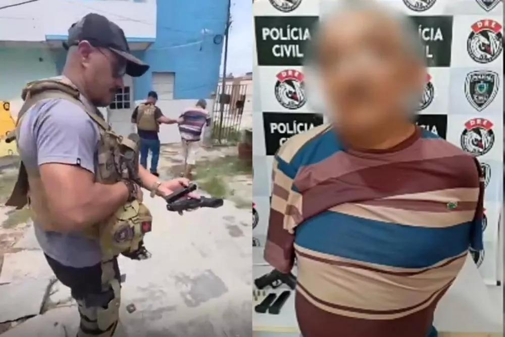 Polícia Civil prende em Campina Grande suspeito de integrar organização criminosa atuante no Sertão