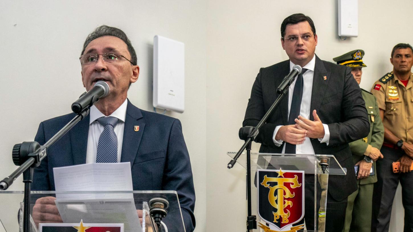 TCE-PB empossa em sessão solene do Pleno os novos conselheiros Deusdete Queiroga Filho e Taciano Diniz 