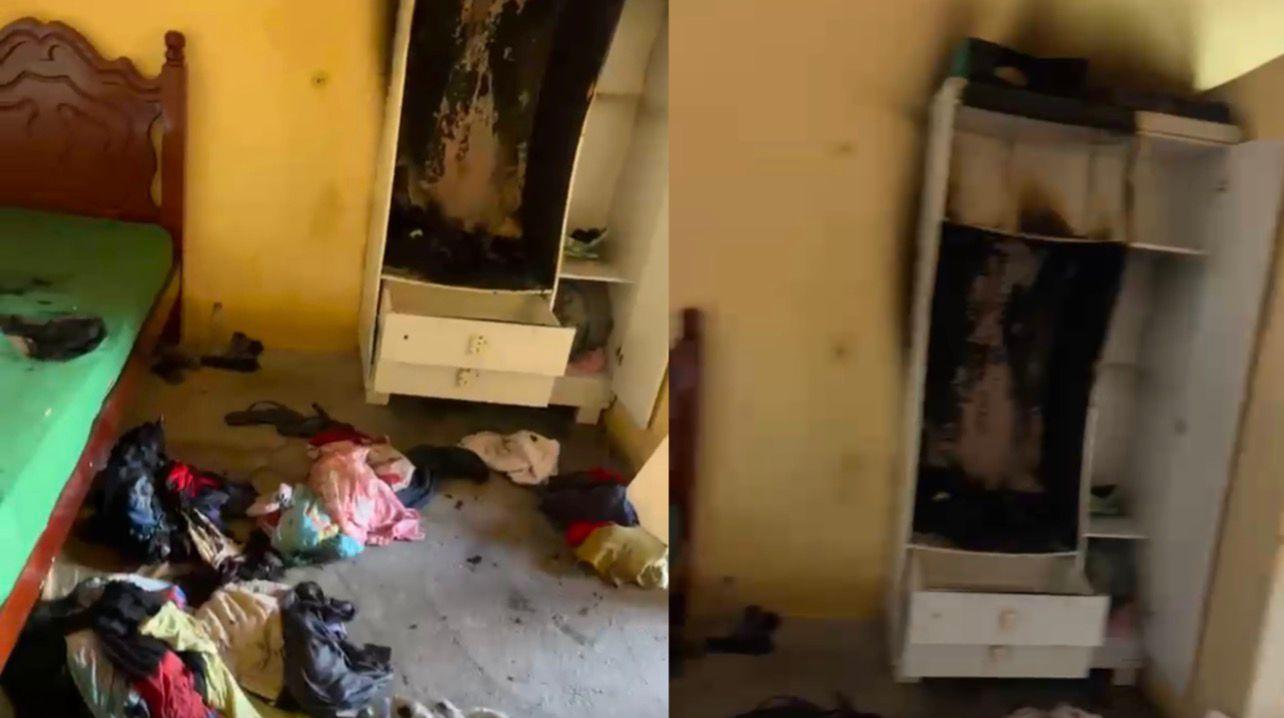 Homem é preso após incendiar móveis em residência no bairro Barraginha, em São José de Piranhas