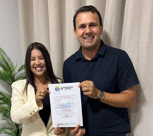 Prefeito Aldo Andrade empossa nova secretária de Administração em Bernardino Batista
