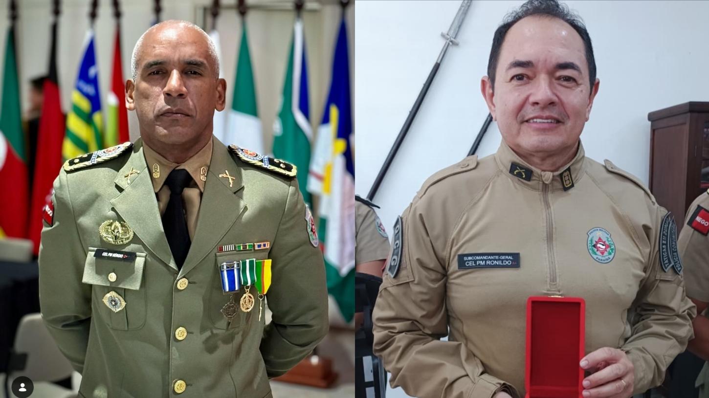 Troca no comando: Sérgio Fonseca sai e Ronildo assume a PM da Paraíba