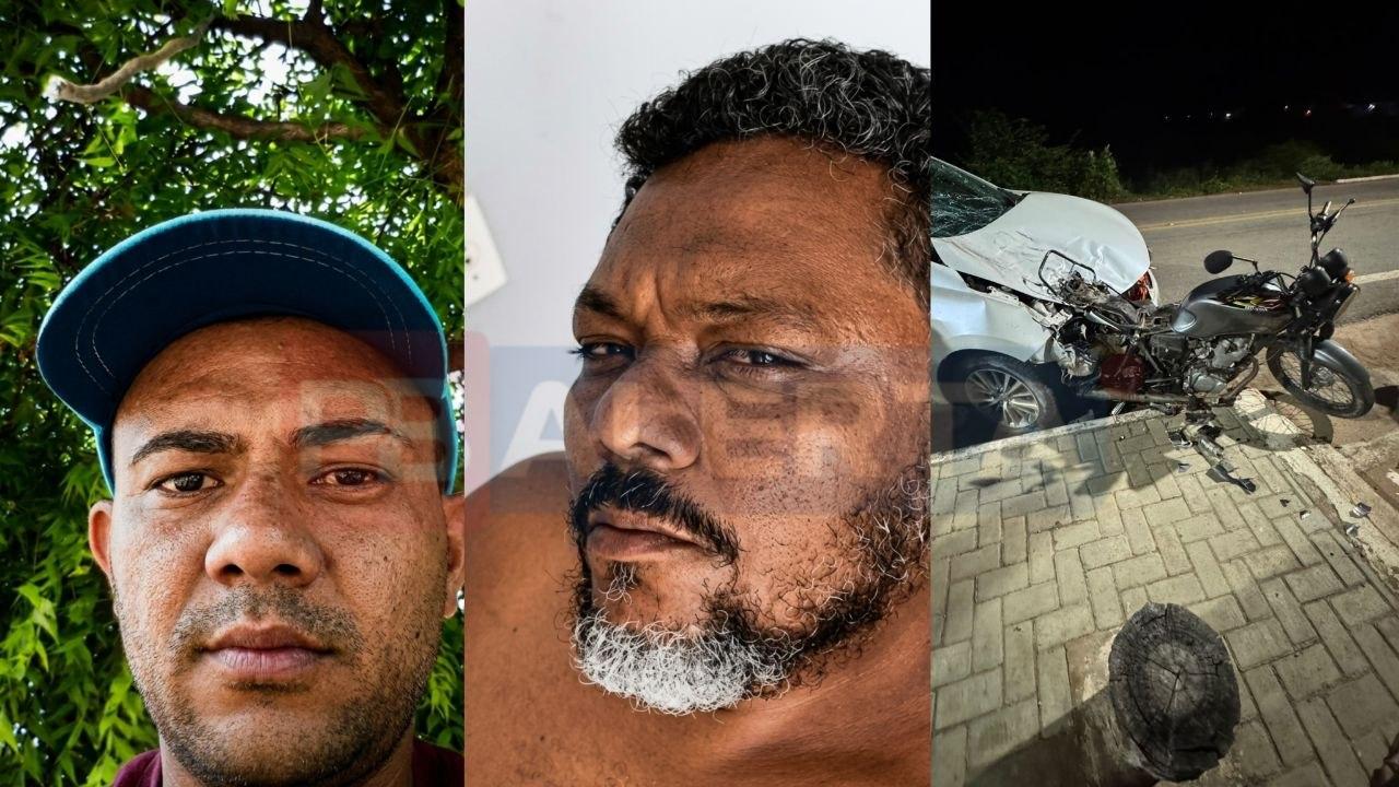 Dois homens morrem após grave acidente na BR-405, em São João do Rio do Peixe, no Sertão da PB; motorista do Corolla está foragido