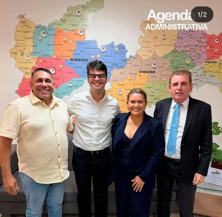 Em João Pessoa, prefeito João Neto e primeira-dama Valéria Rita garantem avanços para a saúde e infraestrutura de Aparecida
