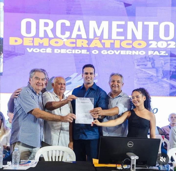 Geroncio Júnior conquista obra histórica de R$ 14,5 milhões para interligar Ramada, Dois Riachos e Prata, durante ODE em Sousa