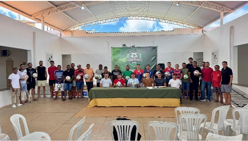 Prefeitura de Joca Claudino realiza Congresso Técnico e confirma abertura do Campeonato Municipal de Futebol