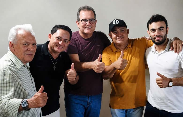Zé Aldemir e Fábio Tyrone recebem apoio de vereador de Juru para disputas estadual e federal