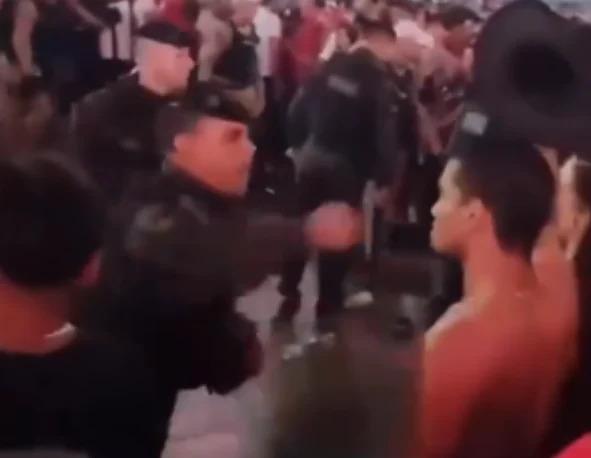 Áudio atribuído a policial militar afastado de Campina Grande defende agressão e acusa jovem