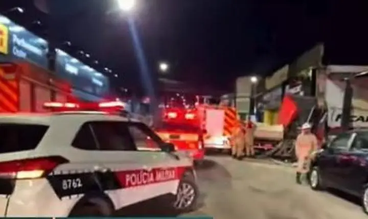 Desabamento de prédio em Campina deixa uma pessoa morta e outra ferida