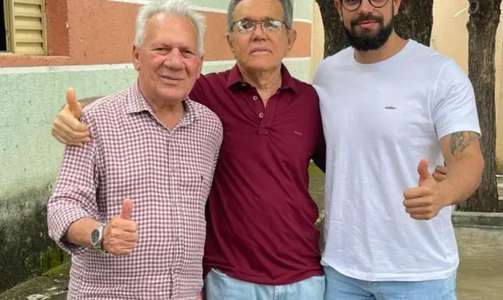 Ex-prefeito Evandro Brito declara apoio a Zé Aldemir e fortalece grupo político em Bom Jesus