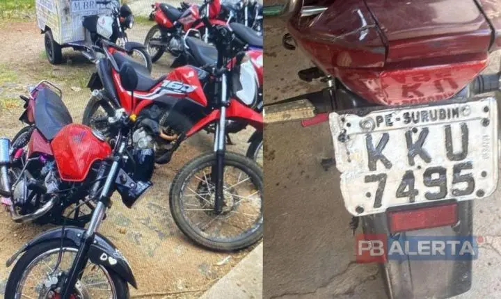 Flagrante em Sousa: Após denúncia de vítima, polícia descobre que moto vendida no Facebook foi furtada do pátio do DETRAN; suspeito foi detido