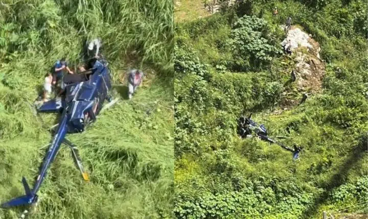 Piloto de helicóptero que caiu em CG é preso por pilotar aeronave sem permissão