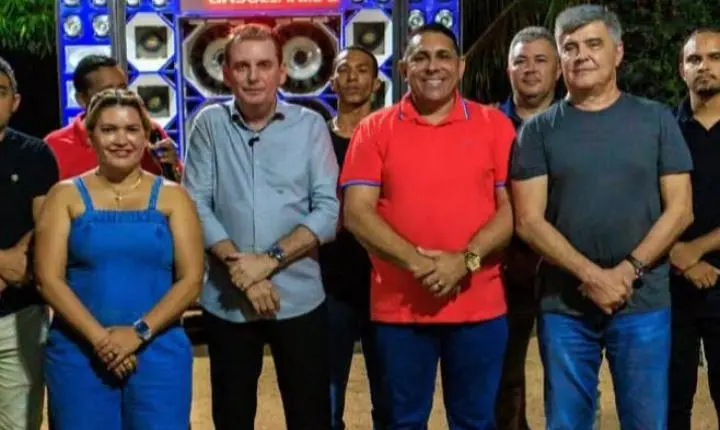 Prefeito João Neto recebe os deputados Wellington Roberto e Chico Mendes em maratona de vistorias, investimentos e diálogo com moradores em Aparecida (PB)