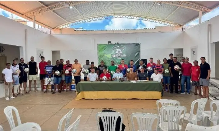 Prefeitura de Joca Claudino realiza Congresso Técnico e confirma abertura do Campeonato Municipal de Futebol