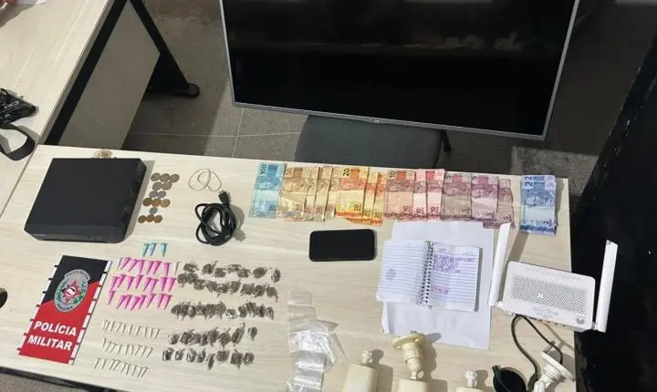 ROTAM prende dois suspeitos e apreende drogas no bairro Pôr do Sol, em Cajazeiras