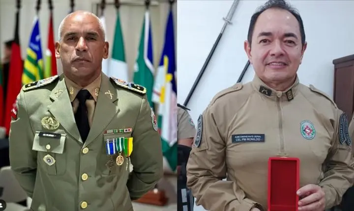 Troca no comando: Sérgio Fonseca sai e Ronildo assume a PM da Paraíba